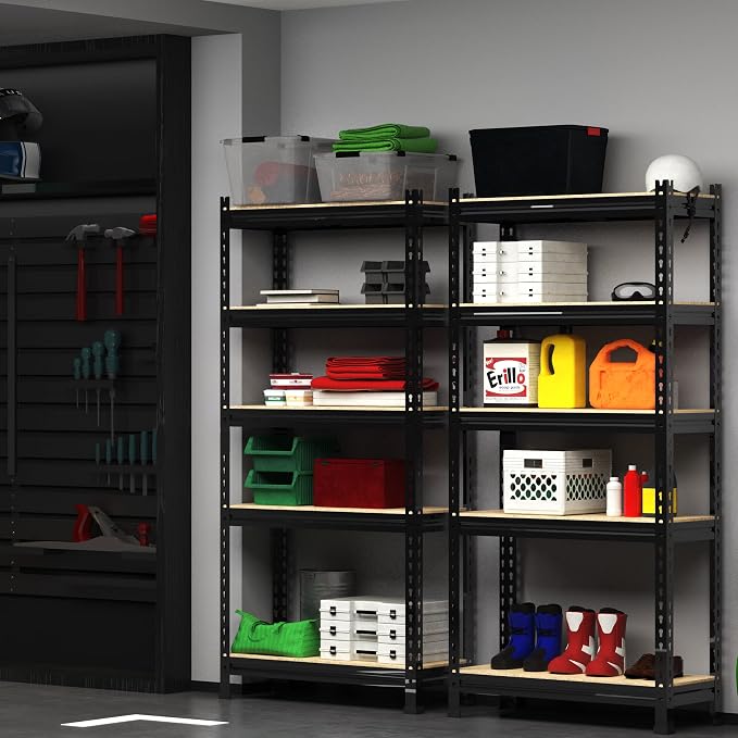 PrimeZone 32"W x 16"D x 63" H Storage Shelves - Image 9