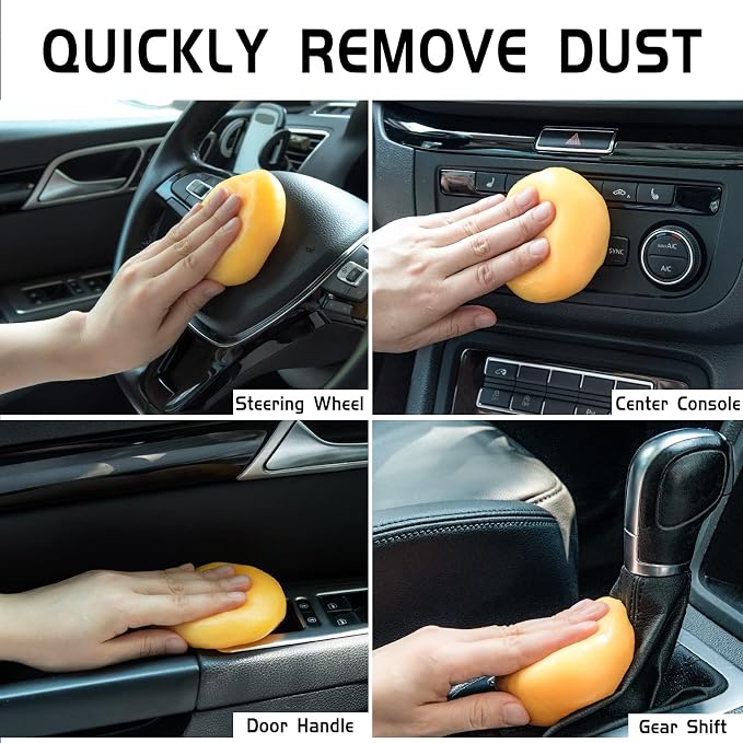 TICARVE 2Pack Cleaning Gel Car Putty Car Cleaning Putty Gel Auto Detailing Car - Image 3