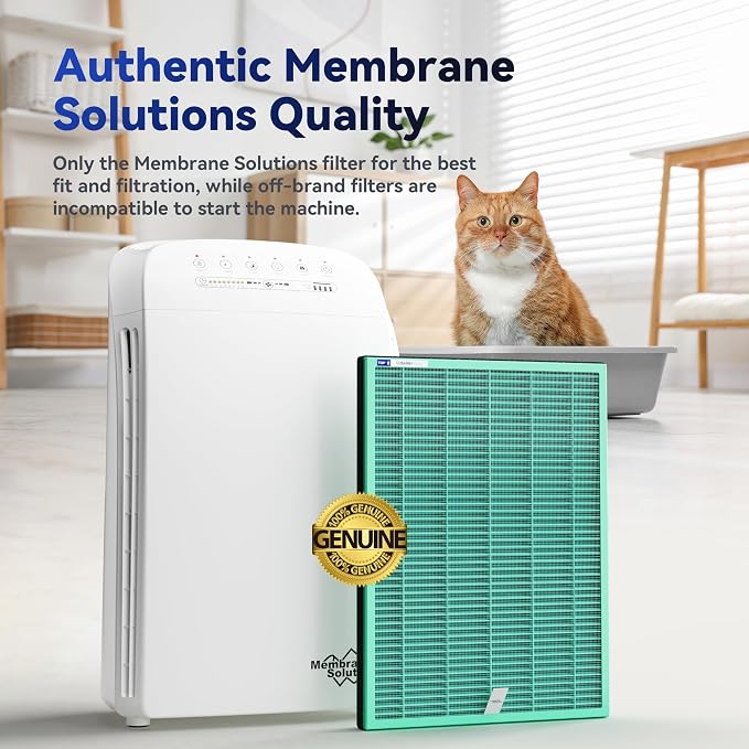 Membrane Solutions MSA3/MSA3S Genuine Pet Odor Removal Air Purifier Filter - Image 6