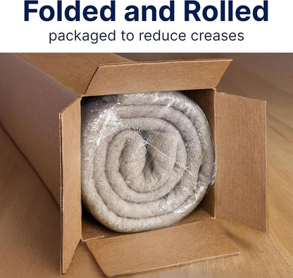 RUGPADUSA - Eco-Plush - 10'x13' - 1/2" Thick - 100% Felt - Luxurious Cushioned - Image 8