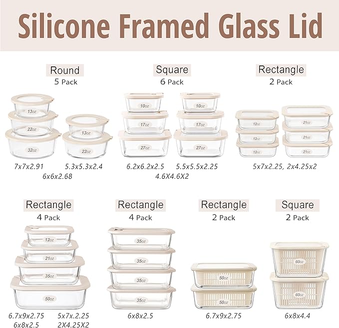 Urban Green Glass Food Storage Containers - Image 2
