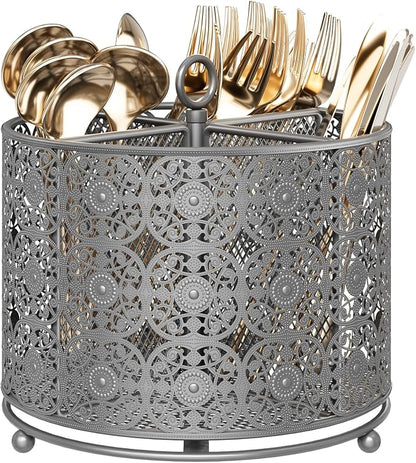 YIUKEA Rotating Utensil Caddy Countertop by YIUKEA