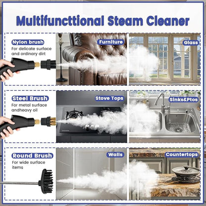 2500W Handheld Steam Cleaner, Portable Car Steamer - Image 4