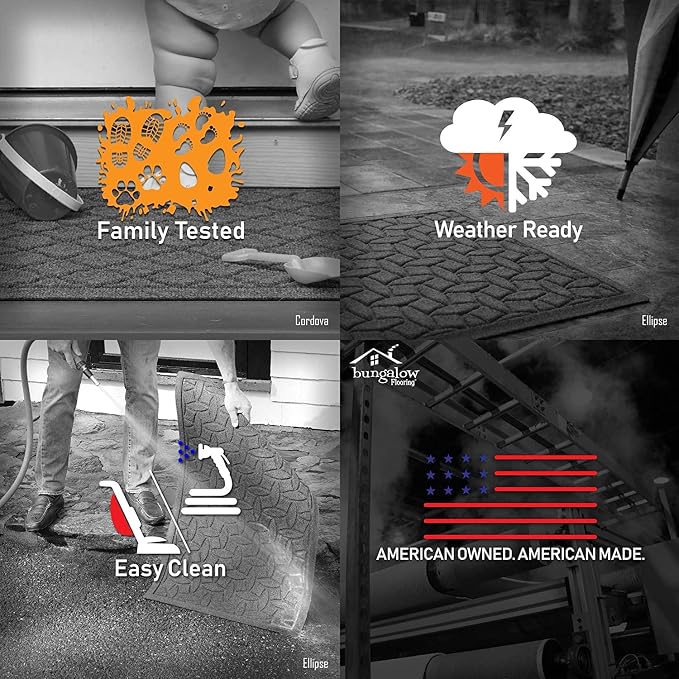 WaterHog Heavy Duty Doorway Mat, Made in USA, Durable & Skid-Resistant Entryway - Image 6