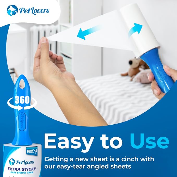 PetLovers Extra Sticky Lint Roller Mega Value Set - Image 4