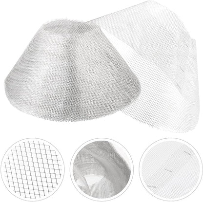 Gatuida Range Hood Filter Net 10-Pack 9 Inch Round Vent Grease Filter - Image 7