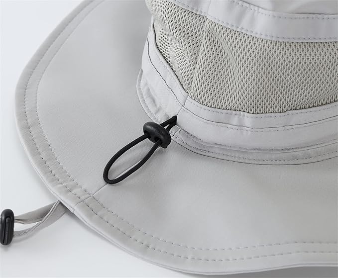 Connectyle Women's UPF 50+ Sun Hat UV Protection Wide Brim Bucket Hat Summer Beach Hats Fishing Hiking Outdoor Safari Hats
