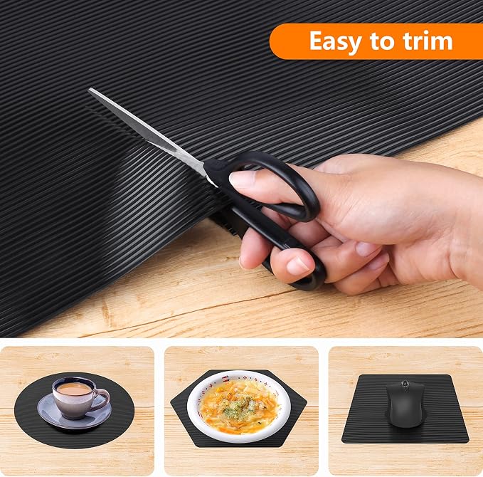 Shelf Liners for Kitchen Cabinets Non Adhesive Drawer Liner EVA Material - Image 3