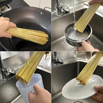 Handmade Bamboo Wok Brushes 2 Pack – 100% Natural, No Metal, Eco-Friendly - Image 5