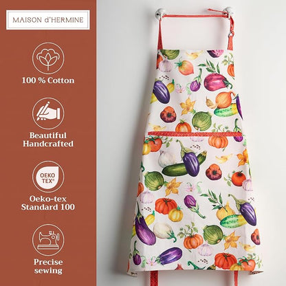 Maison d' Hermine 100% Cotton Apron - Image 2