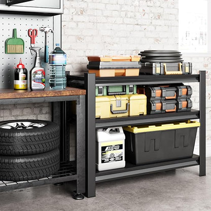 40" W Garage Shelving Heavy Duty，1500LBS Loads Adjustable Garage Storage Shelves - Image 2
