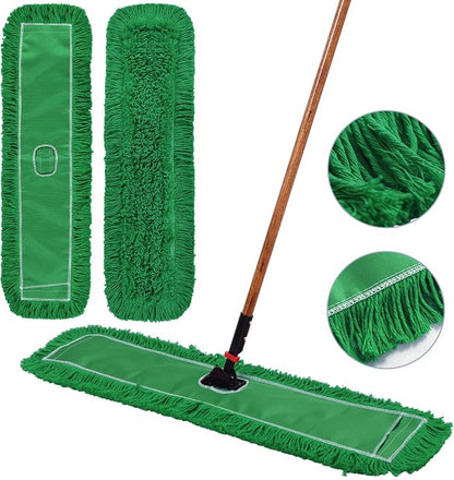 Matthew Cleaning 36'' Industrial Strength Cotton Dust Mop Refill Washable - Image 2