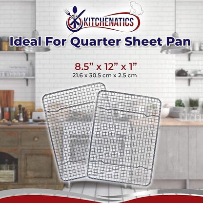 KITCHENATICS Small Quarter Sheet Cooling Rack - Image 5