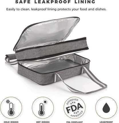 Stack Store Plus More Insulated Casserole Carrier - Image 6