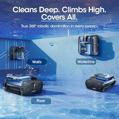 Cordless Robotic Pool Vacuum, Pool Cleaner - Image 4