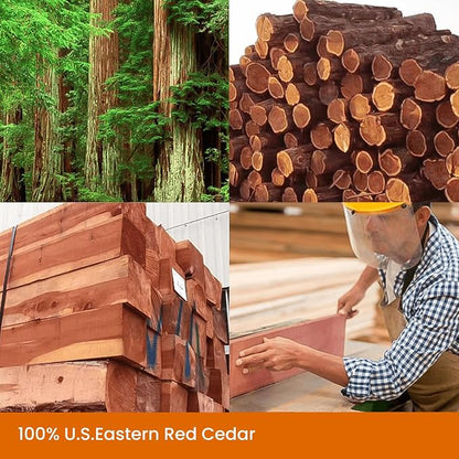 Homode Cedar Balls, Cedar Blocks - Image 4