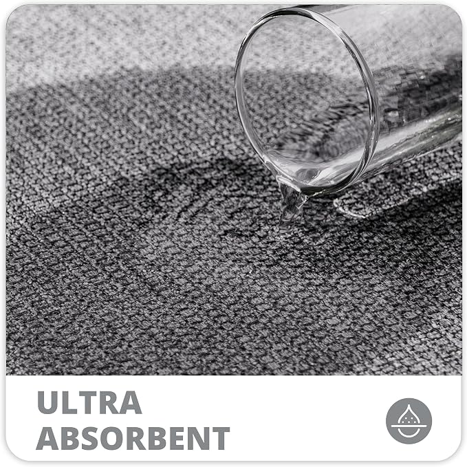 Bath Mat, Ultra Thin Bathroom Rugs, Rubber Bath Mats - Image 4