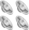 4pcs Heavy Duty Stainless Steel Slop Basket Filter Trap, 4.41" Top / 2.44" Mesh Metal Sink Strainer,Perfect for Kitchen Sink/Bathroom Bathtub Wash Basin Floor Drain Balcony Drain Hole,Utility…