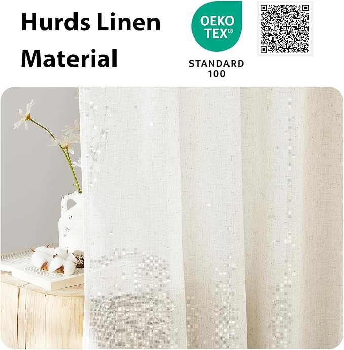NICETOWN 80 inches Sidelight Door Curtains - Image 2