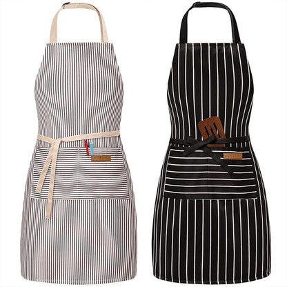 BeLuyi 2 Pack Adjustable Bib Apron by BELUYI