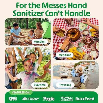 Fomin Mini Hand Sanitizer Wipes 8 Pack - Image 3