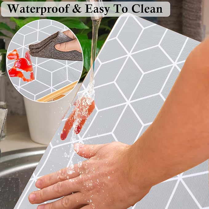 Shelf Cabinet Liner 10 Inch Wide X 20 Ft Waterproof Kitchen Cabinet Drawer - Image 3