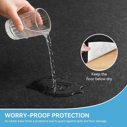 Warmstar 8x10 FT Non Slip Rug Pad, 100% Waterproof Felt Rug Pad - Image 3