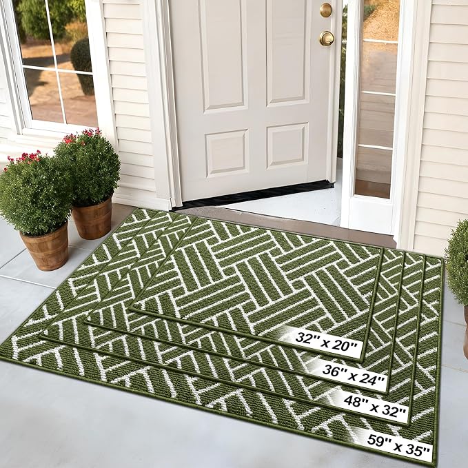 OLANLY Large Indoor Door Mat, 59x35 Inch, Dirt Resistant and Absorbent - Image 7