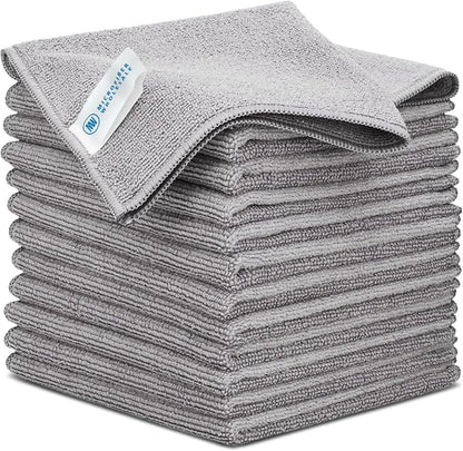 Microfiber Wholesale 12x12 Inch Pro Multi-Surface Microfiber Cleaning Cloths | by MicrofiberWholesale