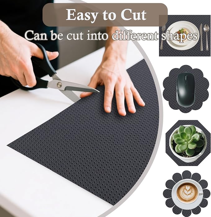 Cabinet Shelf Liner 11 Inch Wide X 20 Ft Non-Slip Kitchen Drawer Liners - Image 5