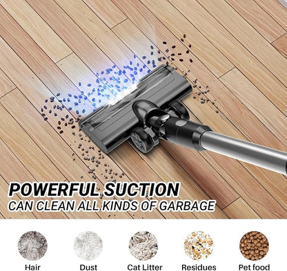 Cordless Vacuum Cleaner for Home, 8-in-1 Lightweight Stick Vacuum - Image 3