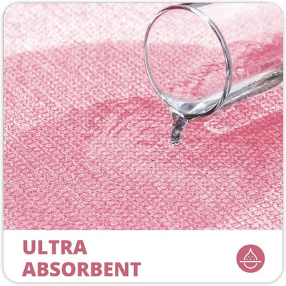 Toilet Rugs U Shaped Bathroom Rug, Machine Washable Non Slip Quick Dry Super - Image 3