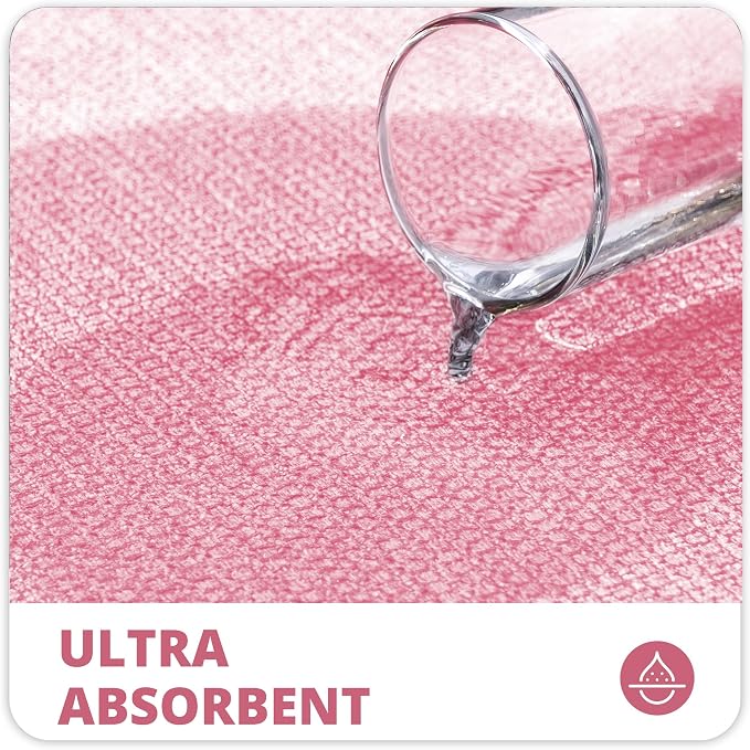 Bath Mat, Ultra Thin Bathroom Runner Rugs, Large Bath Mats - Image 3