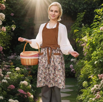 Cute Floral Aprons for Women - Image 2
