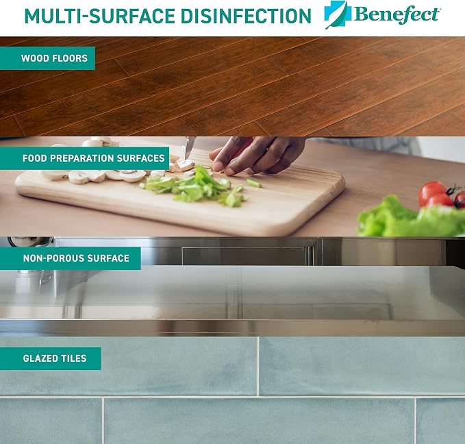 Benefect Botanical Decon 30 Disinfectant Cleaner, 4 oz. Spray Bottle, Light - Image 6