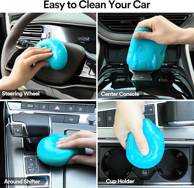 PULIDIKI Car Cleaning Gel for Car Detailing Putty Car Slime Cleaner Car - Image 3