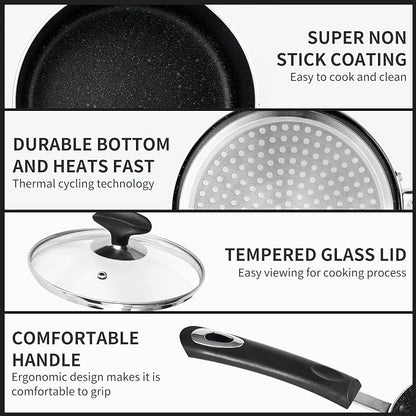 Nonstick Saucepan Set - Image 6