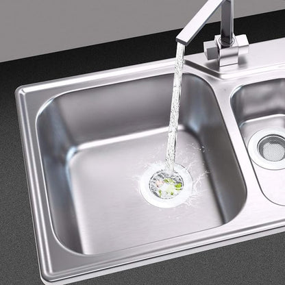 2 Pcs Kitchen Sink Strainer, Stainless Steel Drain Cover, Large Wide Rim 4.5" - Image 7
