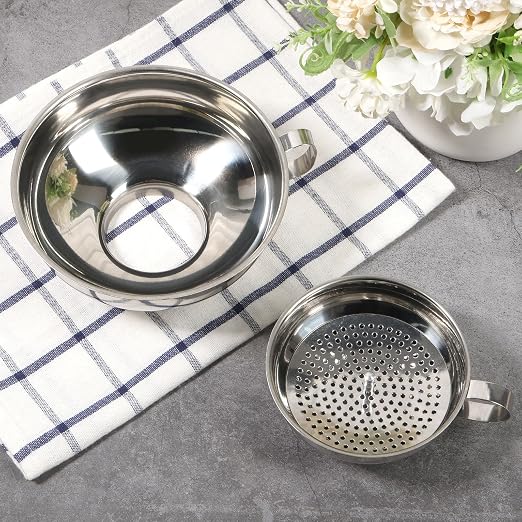 12 Piece Stainless Steel Canning Funnel Set - Image 8