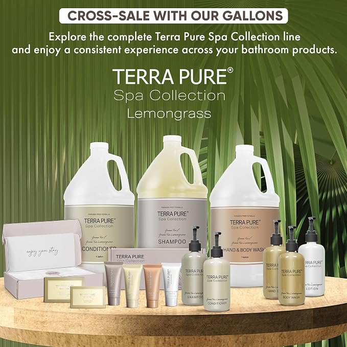 Terra Pure Spa Collection 1 Liter Hand Wash Refill Bag - Image 7