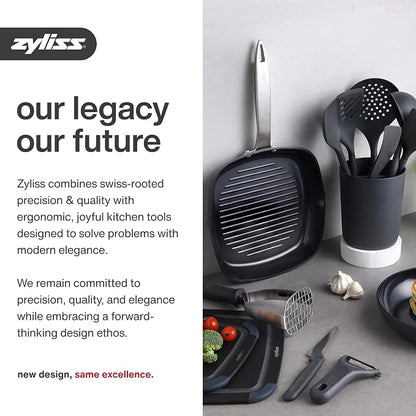 Zyliss Rotary Cheese Grater, 3 Steel Drum Blades, Fruit Grater - Image 10