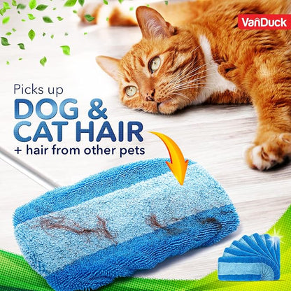 VanDuck Reusable Pet Heavy Duty Mop Pads Compatible - Image 4