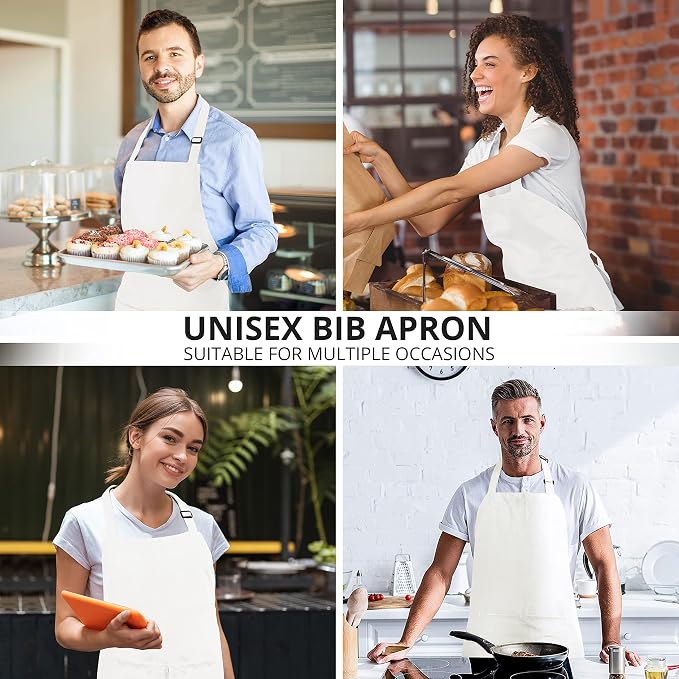 Utopia Kitchen 2 Pack Bib Apron, Adjustable - Image 5