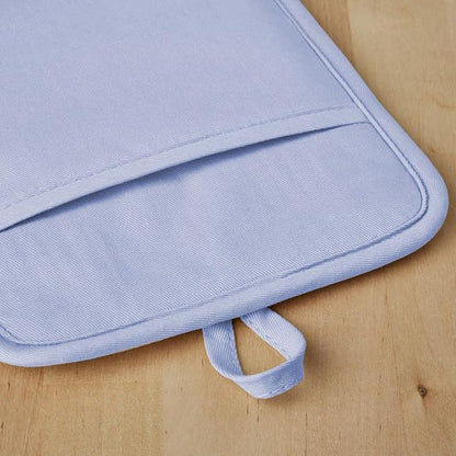 KitchenAid Ribbed Soft Silicone Pot Holder 2-Pack Set, Lavender Cream Purple - Image 4
