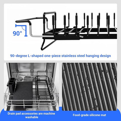 Expandable & Collapsible Dish Drying Rack - Image 7