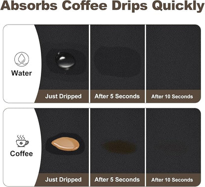 Coffee Mat, Absorbent Dish Drying Mat - Image 3