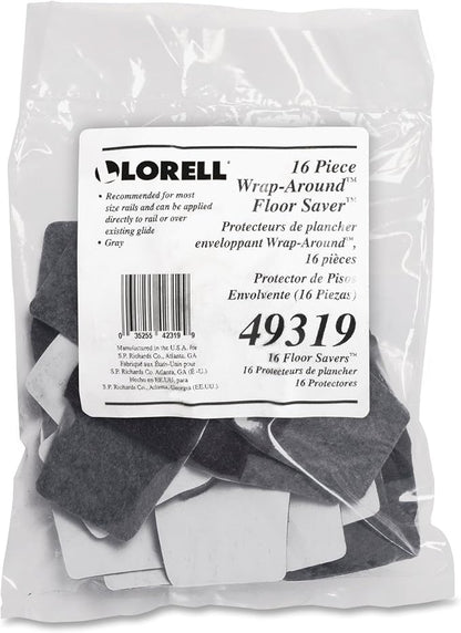 Lorell LLR49319 Wrap Around Floor Savers - Image 4