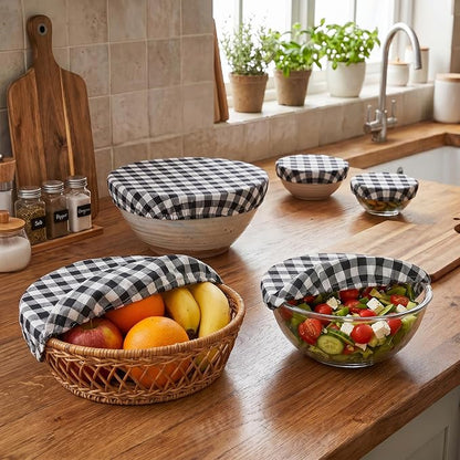 Reusable Bowl Covers, 5 Size Stretch Cloth Bowl Covers - Image 5