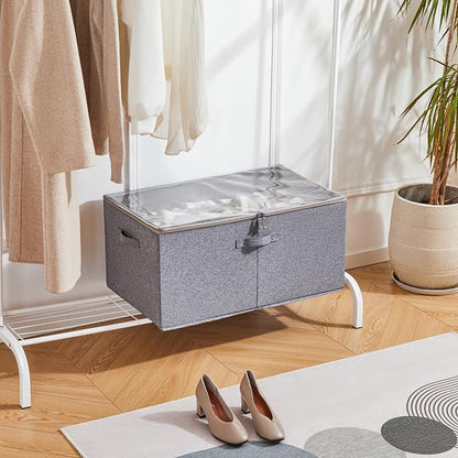 Shoe Storage Organizer for Closet, Shoe Box Organizer, Space Saving Foldable - Image 6
