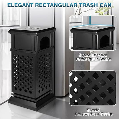 IRONWALLS Indoor/Outdoor Trash Can - Image 6